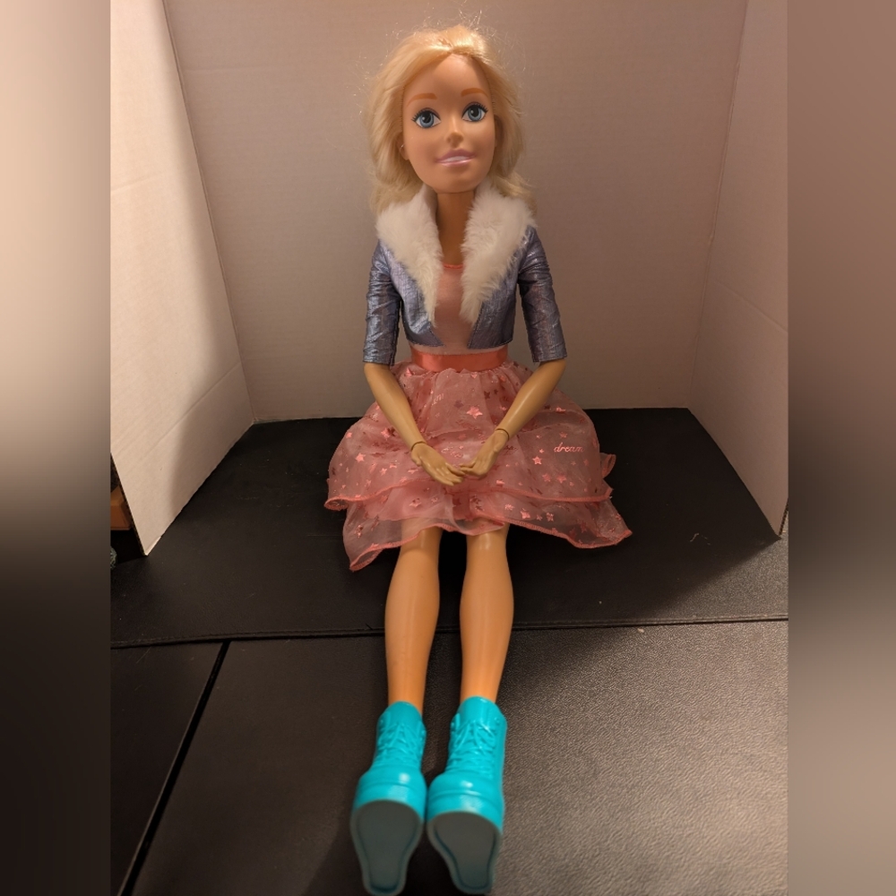 Barbie Princess LARGE 28” Best Fashion Friend 2013 Mattel Poseable Arm Elbow,Han